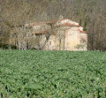 Die Hänge von Pamiers über die Abtei von Cailloup Les coteaux de Pamiers par l'Abbaye de Cailloup