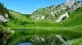 Arrivée au Lac d'Arvouin Arrivée au Lac d'Arvouin