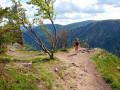 Der Hirschteine-Wanderweg Le sentier des Hirschteine