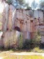 Die Marmorroute in Caunes-Minervois Le circuit du marbre à Caunes-Minervois