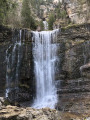 Der Wasserfall im Gebirgskessel von Saint-Même La cascade du Cirque de Saint-Même