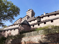Die Hohkönigsburg (Haut-Koenigsbourg) ab La Wick Le Haut-Koenigsbourg par la Wick
