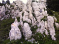 La Grande Sure par la cheminée de Jusson et le Pas de Pierre Taillée. La Grande Sure par la cheminée de Jusson et le Pas de Pierre Taillée.