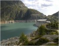 Col du Passet (1953m) et barrage d'Emosson (Suisse)