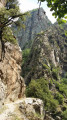 Schluchten von La Carançà – Abri de la Balmère AR (Rückweg über den bergseitigen Felsvorsprung) Gorges de la Carançà - Abri de la Balmère AR (retour par la corniche amont)