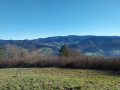 Der Gipfel des Schönbergs und die Ruinen der Schneeburg von Merzhausen aus Le sommet du Schönberg et les ruines du Schneeburg depuis Merzhausen