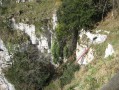 Les Echelles de la Mort (Todesleitern) von der Cendrée aus Les Echelles de la Mort depuis la Cendrée