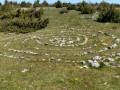 Drei Weiler auf der Causse Méjean Trois hameaux sur le Causse Méjean
