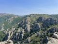 360°-Rundblick auf die Rocs Caroux und die Siejo über die Aiguilles und die Vires Tour 360 des Rocs Caroux et de la Siejo par les Aiguilles et les Vires