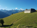 Scheunen von Grascouéou von Agos aus Granges de Grascouéou depuis Agos