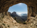 Die drei Höhlen von Marseilleveyre über den Pas du Pin und den Col des Chèvres Les trois grottes de Marseilleveyre par le Pas du Pin et le Col des Chèvres