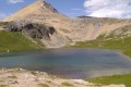 Helen Lake et Dolomite Ridge Helen Lake et Dolomite Ridge
