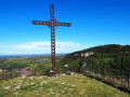 La Croix du Dan, le Trou de la Lune, la Grande Corniche à partir de Poligny La Croix du Dan, le Trou de la Lune, la Grande Corniche à partir de Poligny