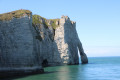 Spaziergang zu den Klippen von Étretat Promenade aux falaises d'Étretat