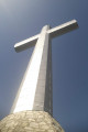 Die Croix du Nivolet, wenn man von Glaize geht La Croix du Nivolet en partant de Glaize