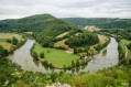 Der große Mäander der Loue Le grand méandre de la Loue