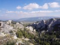 Das Plateau von Orgon Le plateau d'Orgon