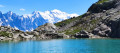 Lac Blanc par les Lacs des Chéserys et le Col des Montets Lac Blanc par les Lacs des Chéserys et le Col des Montets