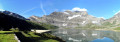 Stauwehr von Emosson - Hütte Auberge de Salanfe Barrage d'Emosson - Auberge de Salanfe