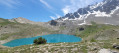Der Lac Miroir über die Cascade de la Pisse Le Lac Miroir par la Cascade de la Pisse