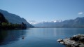 Le Château de Chillon et les Dents du Midi Le Château de Chillon et les Dents du Midi