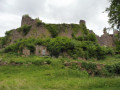 Die Burg Frankenbourg von La Vancelle aus Le château du Frankenbourg depuis La Vancelle