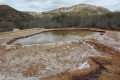 La source du Rio Salinetes et le Clot de la Sal près de Novelda