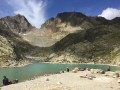 Le Lac Blanc et lacs de Cheserys depuis la Flégère Le Lac Blanc et lacs de Cheserys depuis la Flégère