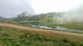 Lac des Blanchets et Roc du Diable depuis Belle Plagne