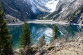 Der Lauvitel-See von La Danchère aus Le Lac du Lauvitel à partir de la Danchère