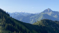 Le Mont Blanc depuis le col de Verne Le Mont Blanc depuis le col de Verne