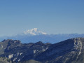 Chamechaude vom Col de Porte aus Chamechaude depuis le Col de Porte
