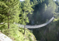 Die Hängebrücke von Glor in der Nähe von Kals, nur so zum Spaß Le pont suspendu de Glor, près de Kals, juste pour le plaisir