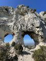 Der Leiterweg des Mont Gaussier Le Sentier des Échelles du Mont Gaussier