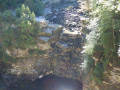 Der Saut du Doubs (Wasserfall) und Le Châtelard Le Saut du Doubs et le Châtelard
