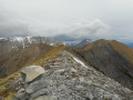 Le sommet de Coste Belle depuis la station de Laye