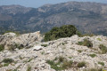 Der Penyo Mulero in der Serra d'Aitana Le sommet Penyo Mulero (1308 m) dans la Serra d'Aitana