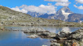 Spiez - Leukerbad (Rinderhütte) über den Lötschenpass Spiez - Leukerbad (Rinderhütte) par le Lötschenpass