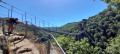 Die Fußgängerbrücke von Hautpoul nach Mazamet La passerelle d'Hautpoul à Mazamet