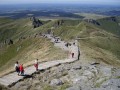 Puy de Sancy durch das Tal von Chaudefour Puy de Sancy par le vallon de Chaudefour