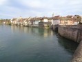 Am Rheinufer in Rheinfelden Sur les rives du Rhin à Rheinfelden