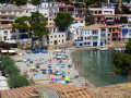Sa Punta und Cala Aiguafreda über den Cami de Ronda Sa Punta et Cala Aiguafreda par le Cami de Ronda