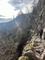Der Felsenpfad (Sentier des Roches) Le sentier des Roches