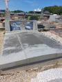Varengeville-sur-Mer: der Bois d'Hautot und der Meeresfriedhof Varengeville-sur-Mer : le Bois d'Hautot et le cimetière marin