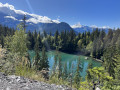 Der Lac Vert in Servoz Le Lac Vert à Servoz