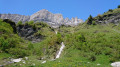 Lac de Pormenaz à partir du lac Vert et par le Souay Lac de Pormenaz à partir du lac Vert et par le Souay